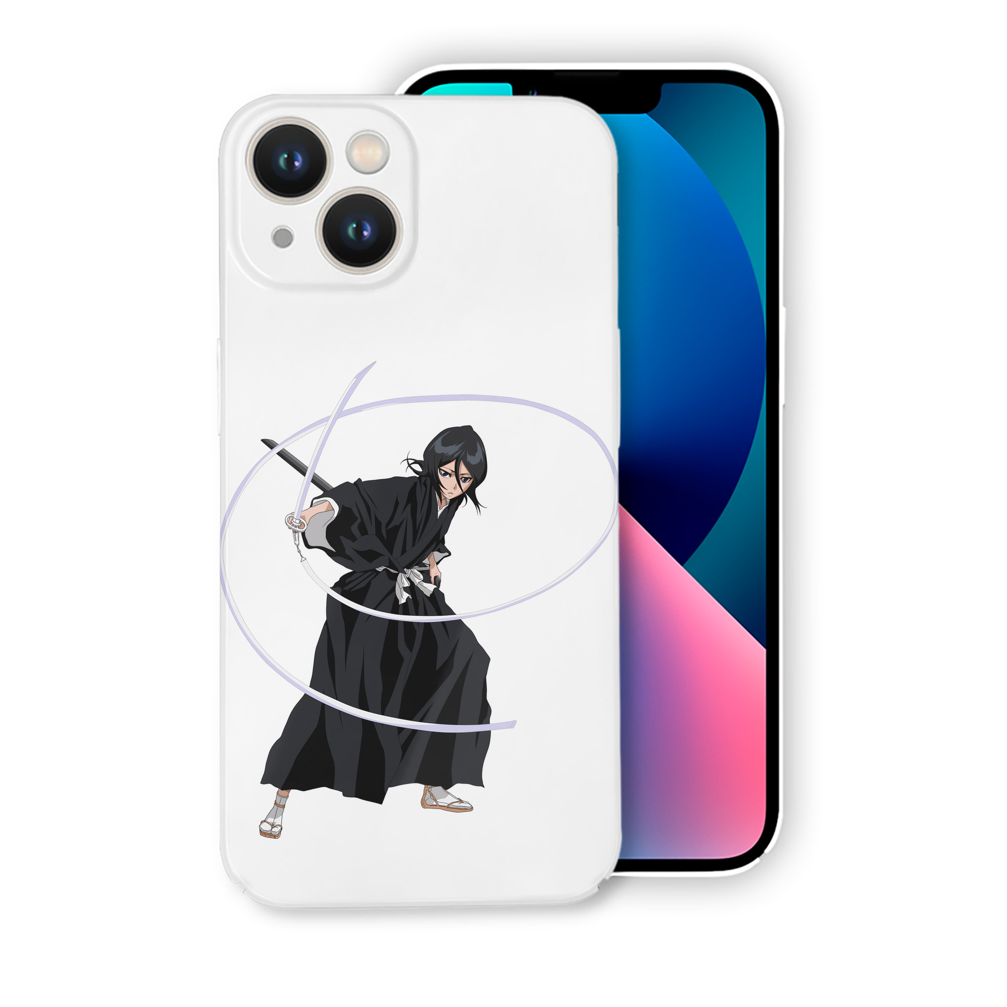 （画像用） ブリーチ 朽木ルキア BLEACH Kuchiki Rukia 【iPhone 14シリーズ対応】ハードケース